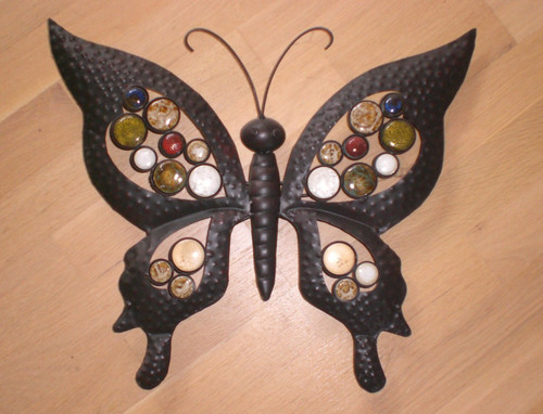 Deko schmetterling metall - deko,