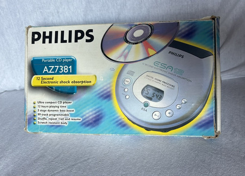 Philips az7381 portable - portable, cd