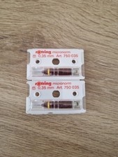 2x Rotring Zeichenkegel Micronorm 0,35 mm Art. 750035