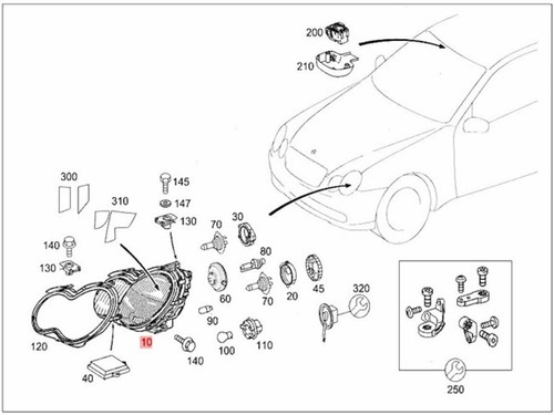 Genuine mercedes cl203 class - mercedes, c-class