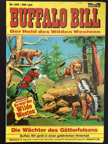 Bastei comic buffalo bill 538 - bastei,