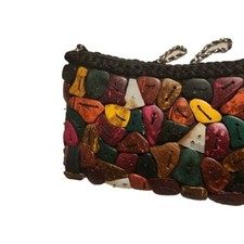 Damen Handtasche bunt Handarbeit