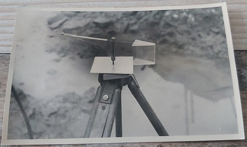 Altes foto windmesser auf - foto,