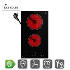 Kochfeld 30cm Einbau Doppel