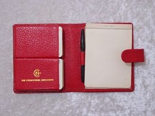 DDR Reklame Kartenspiel im Etui mit Notizblock VEB Chemiewerk Nünchritz Vintage