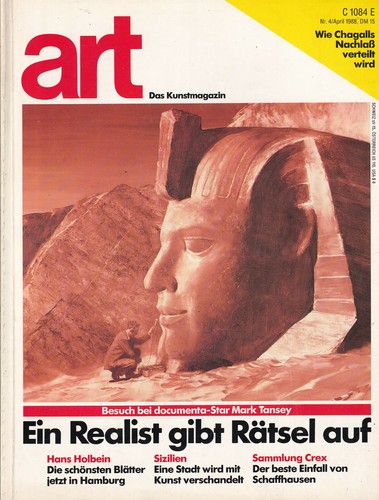 Art das kunstmagazin nr - -,