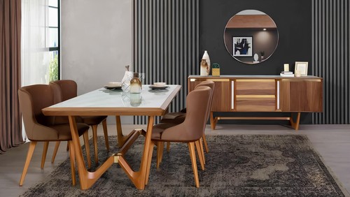 Essgruppe tisch tische - essgruppe, 6tlg