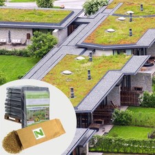 ZinCo Garagen-Begrünungspaket für 10m² mit Systemerde Dachbegrünung Begrünung