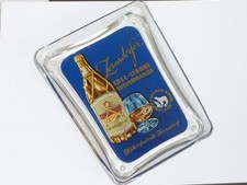 DDR Zahlteller 50er Jahre Zernsdorfer Edel - Liköre  DDR Werbung Eisbär Nordland