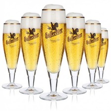 6x Hasseröder Bier Glas