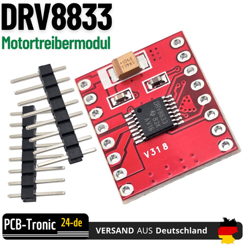 Drv8833 motortreiber modul - dc,