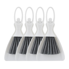 Tischkehrset 4x Tischhandfeger Camping Besen Handbesen Krümelbürste Kunststoff