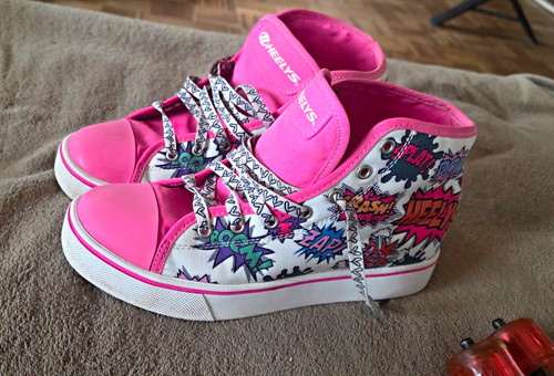 Heelys veloz weiß neon - gr.39, weiß/neon