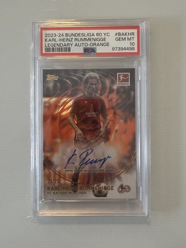 Topps karl heinz rummenigge - karl-heinz,
