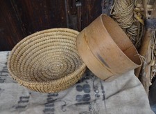 alter Brotkorb Teig Korb +