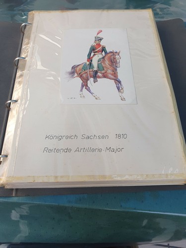 Sammelalbum reiter uniform - sammelalbum,