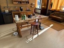 alte Hobelbank/Werkbank