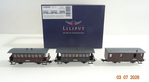Liliput h0e l340020 - l340020, wagen-set