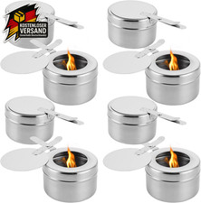 Brennpastenbehälter Edelstahl