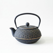 Teekanne aus Gusseisen mit