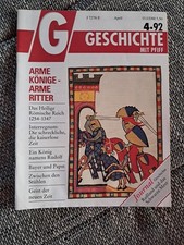 Geschichte mit Pfiff 4/1992 Arme Könige - Arme Ritter, Bayer und Papst...
