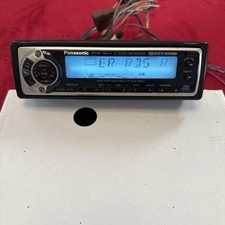 Panasonic DFX 444 Autoradio CD 40WX4 RDS EON + Adapter Rarität Funktionsfähig 