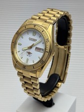 CITIZEN 7 AUTOMATIC WR100 HERRENUHR  VERGOLDET  UM 1980 TOP