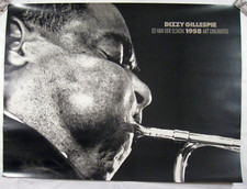 DIZZY GILLESPIE - Ed van der Elsken 1958 - 70x94 cm - Poster Plakat Jazzposter