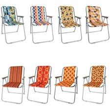 Retro-Design Klappstuhl 8 Farben Campingstuhl Gartenstuhl Angeln Terrasse *NEU*