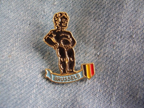 Pin belgien manneken pis - belgien,