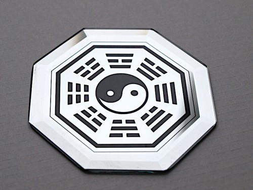 Bagua spiegel bedruckt - bagua,
