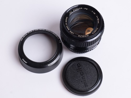 Minolta rokkor 50mm 1 4 - rokkor-pg,