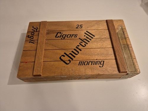 Zigarren kiste holz churchill - zigarren-kiste,