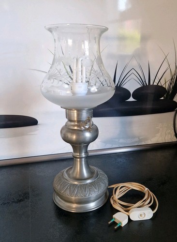 Tischlampe zinn cm - tischlampe,