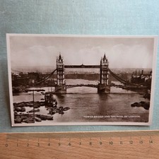 Alte Postkarte Tower Bridge