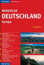 KUNTH Reiseatlas Deutschland/Europa 2014/2015