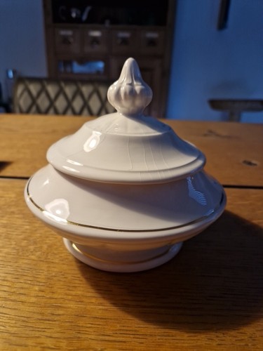 Alte zuckerdose deckeldose - zuckerdose,