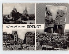 Postcard Gruss aus Erfurt