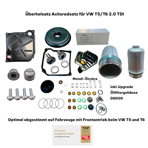 Dq500 getriebe reparatur - getriebe, set