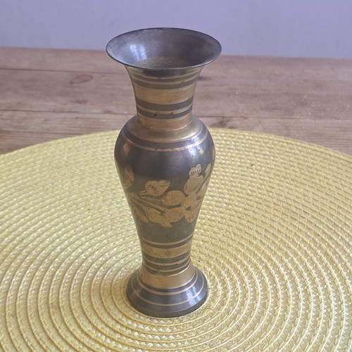 Vase orientalisch metall gold - orientalisch,