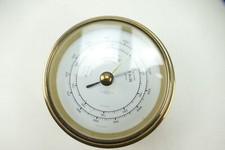 Wempe Chronometer Hamburg Barometer Maritim Messing Z-4353