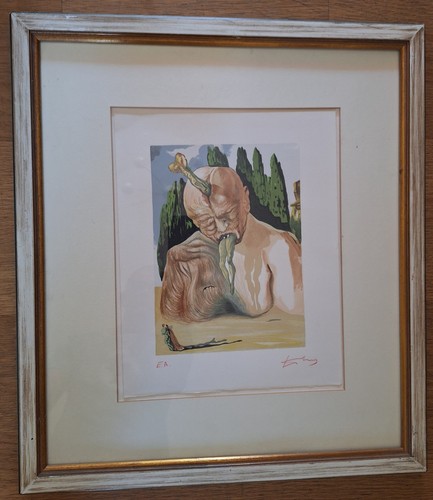 Salvador dali lithografie - salvador,