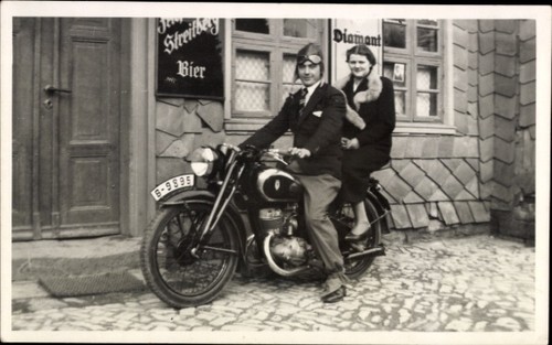 Foto motorrad dkw nz350 - foto, ak