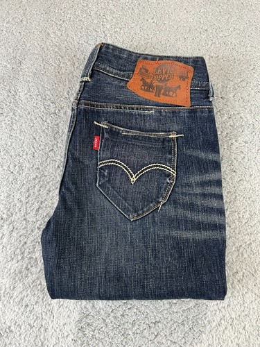 Levi jeans blau straight fit - jeans,
