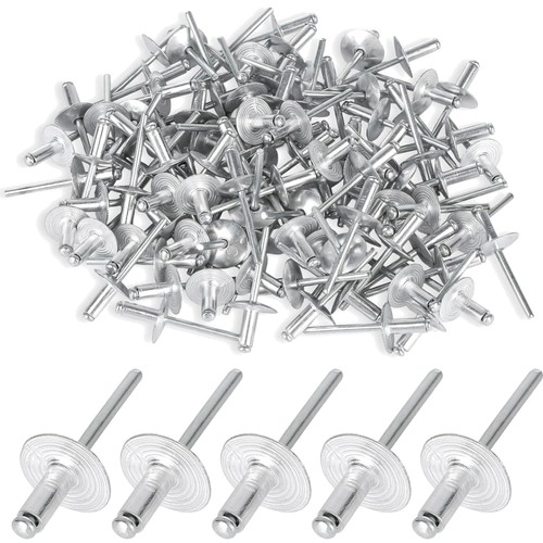 Blindnieten aluminium 8x13mm - aluminium, 4,8x13mm