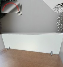 Hali Trennwand Sichtschutz Trennelement weiß 140 cm Büromöbel Büro tw0060