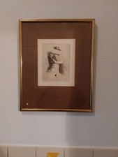 Kleine Studie Radierung von Klaus Böttger (1972) e. a. XXI/XXV