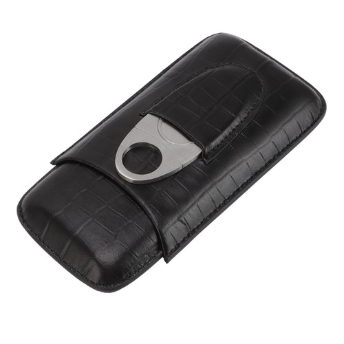Leder zigarrenetui 3er - set, mit