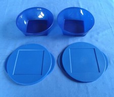 Tupperware Tupper Mediterrano Servierschüssel - 2 Stück - je 600 ml