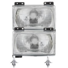 Scheinwerfer Set H4 für Fiat Ducato Pritsche/Fahrgestell 290 290_ inkl. Lampen